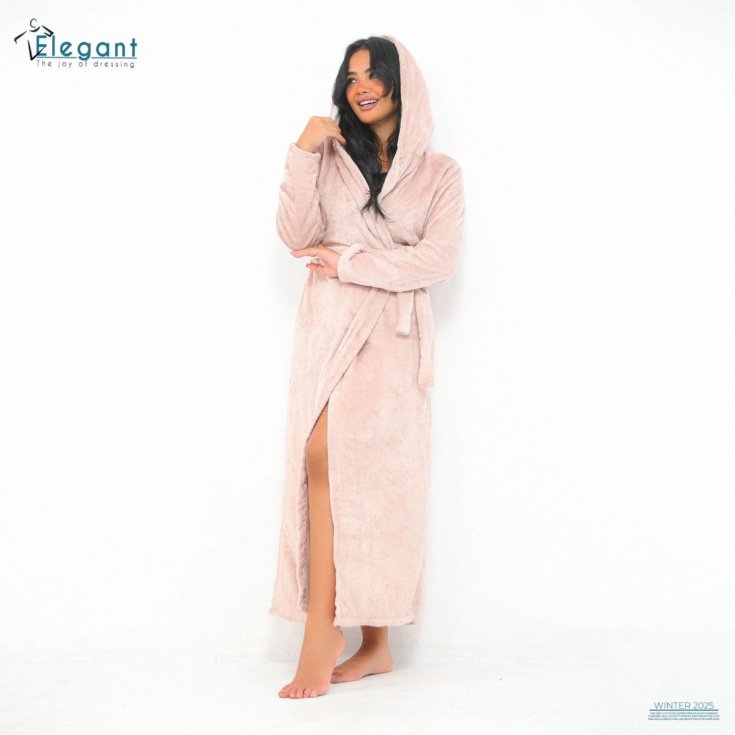 Polar Long Robe Beige