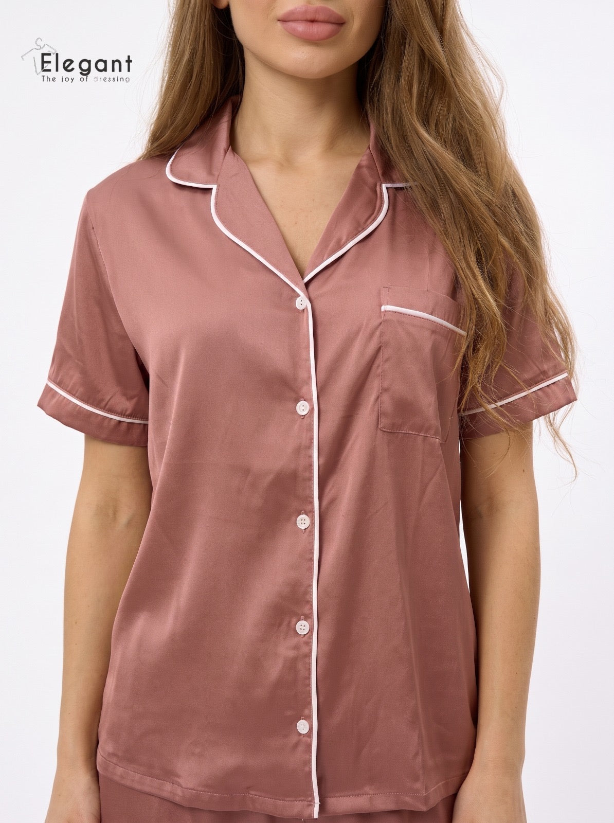 Satin Classic PJ Pants - Cashmere