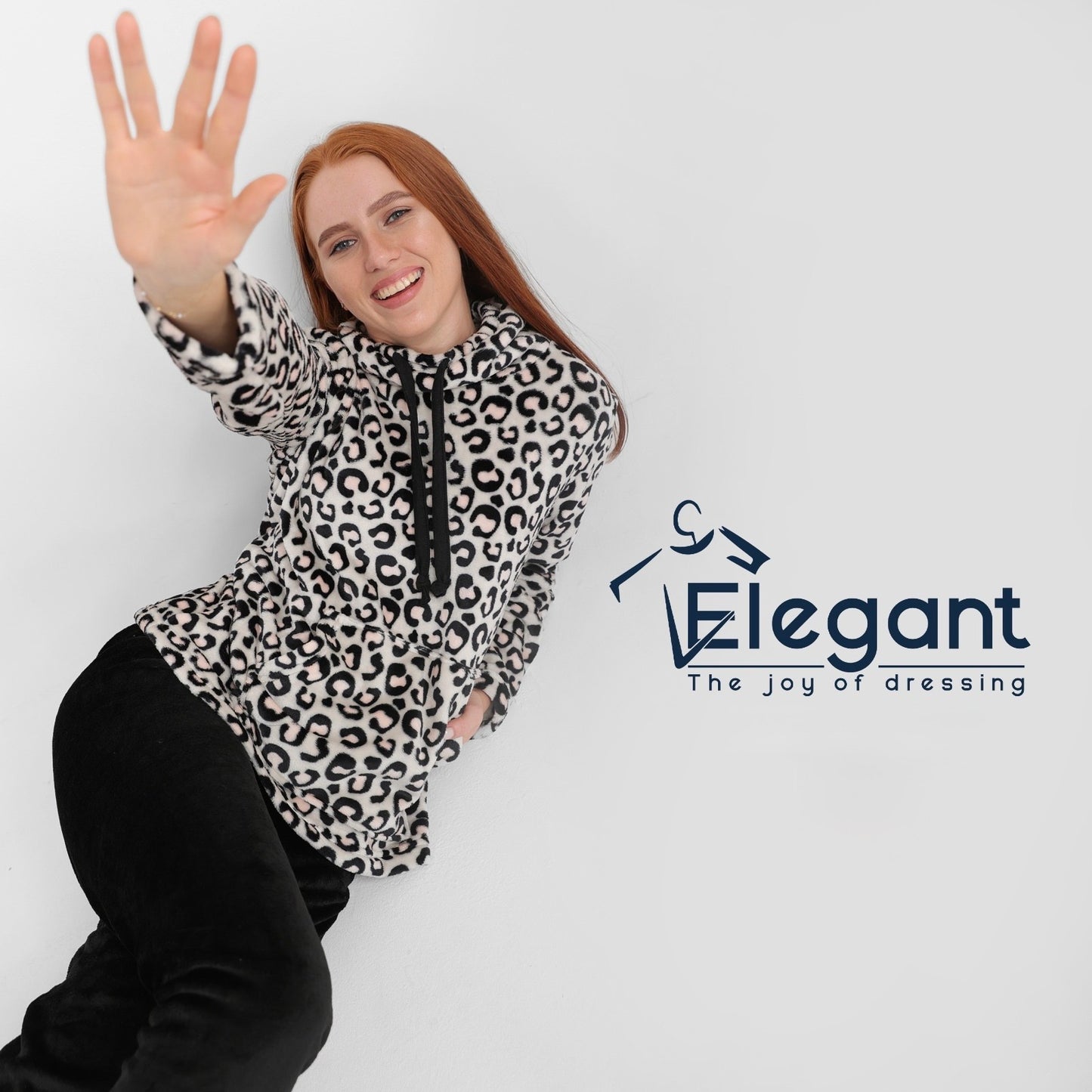 Polar PJ Turtleneck - Tiger / Black