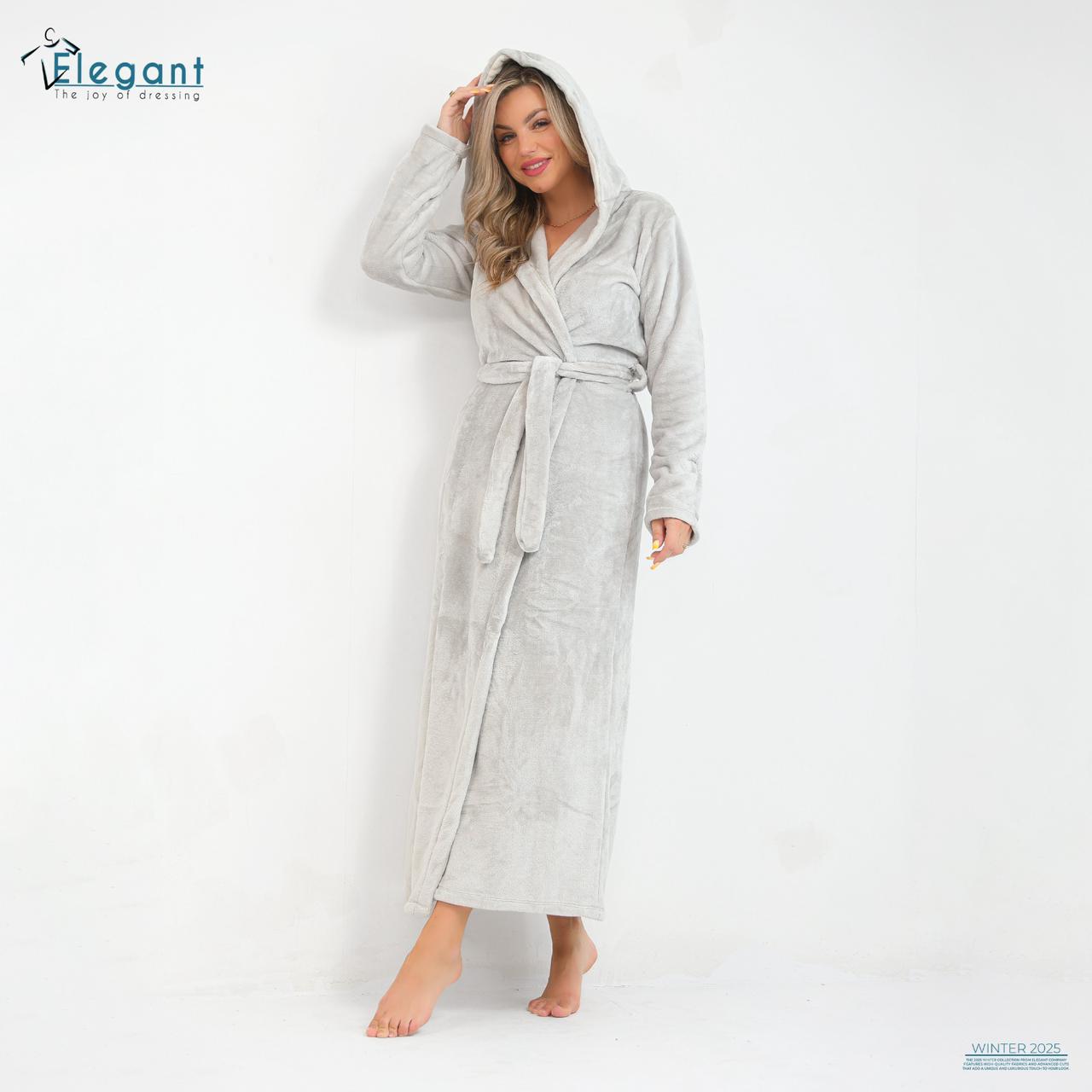 Polar Long Robe Grey