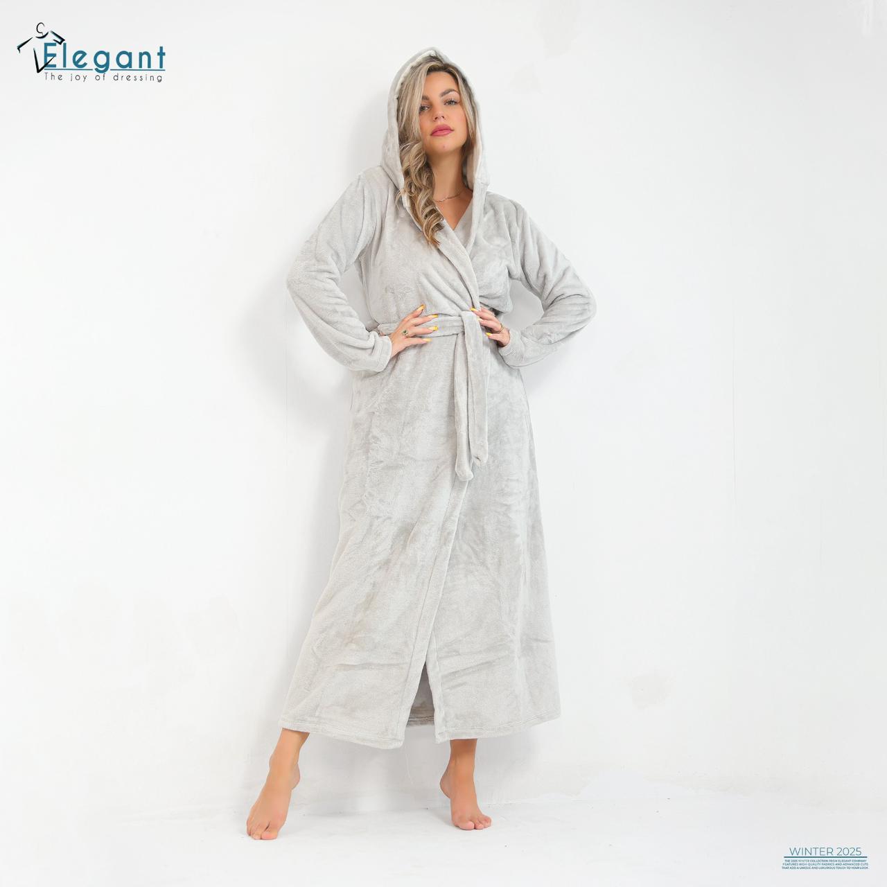 Polar Long Robe Grey