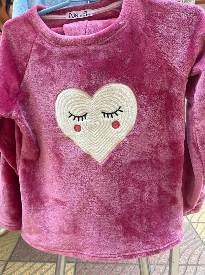 Polar PJ Blush - Eyelashes Heart