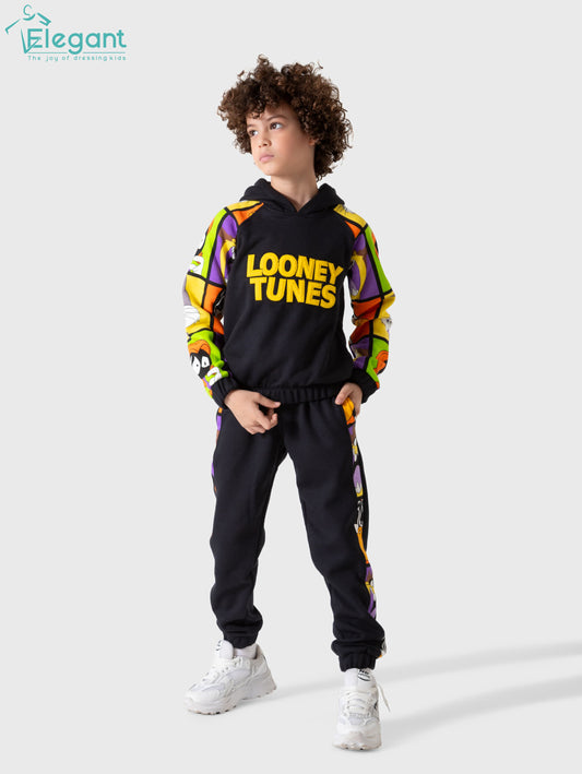 Kids Boys Melton set - Hoodie Cartoon