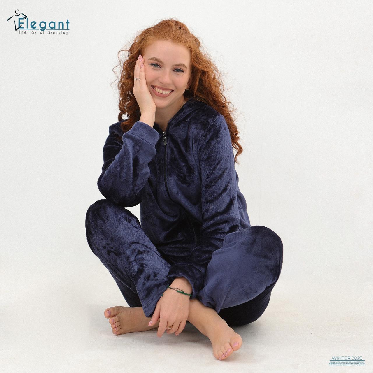 Polar Zipper PJ - Midnight Navy