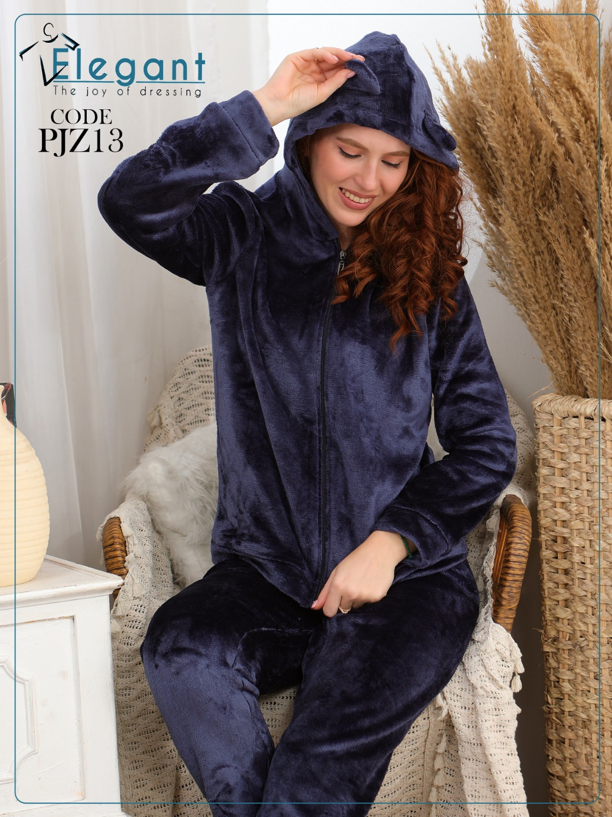 Polar Zipper PJ - Midnight Navy