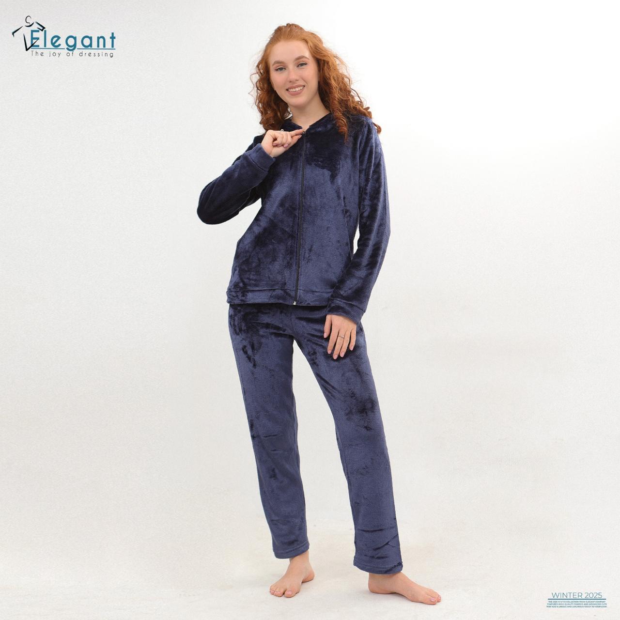 Polar Zipper PJ - Midnight Navy