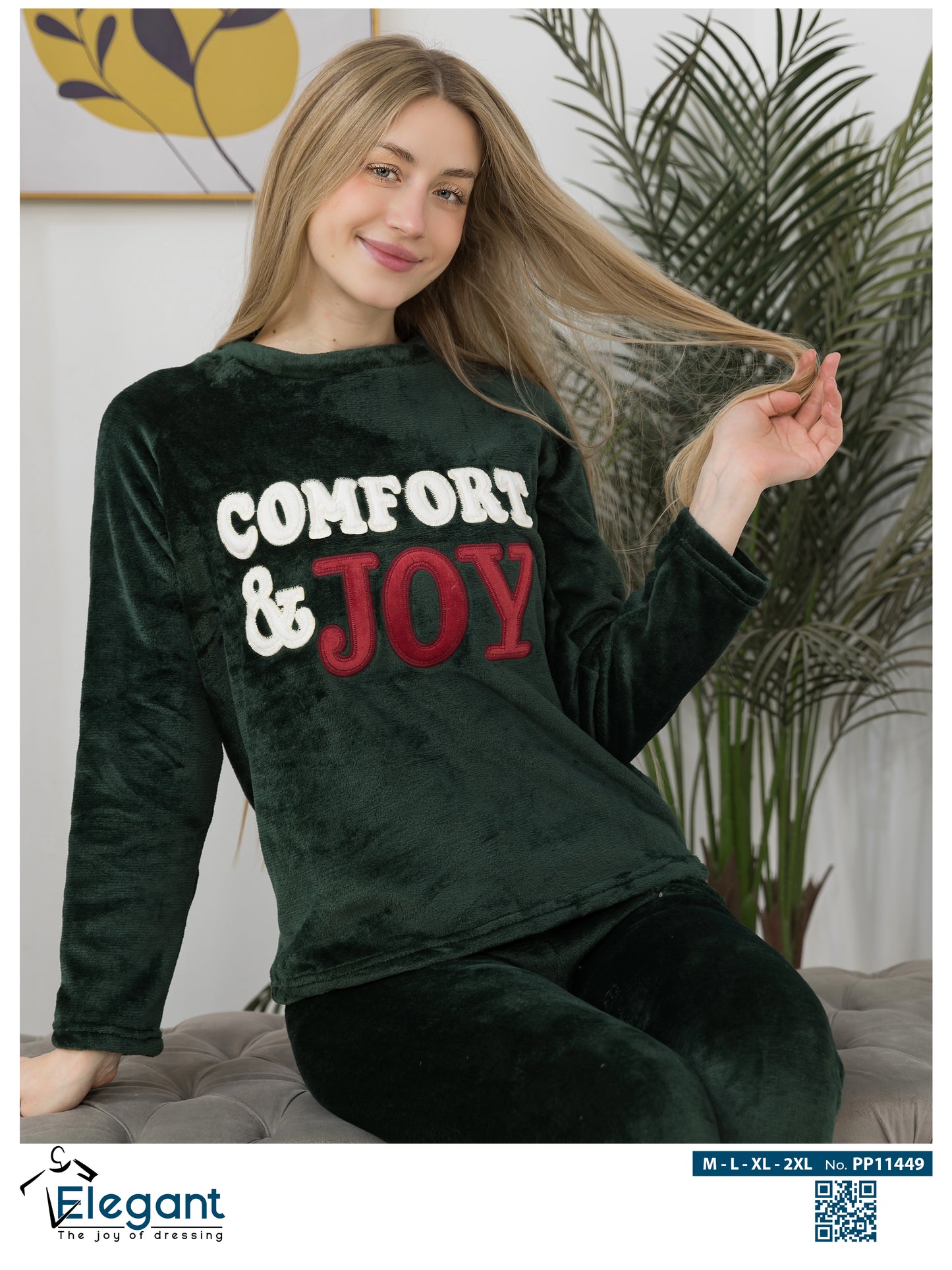 Polar PJ Emerald green - Comfort and Joy