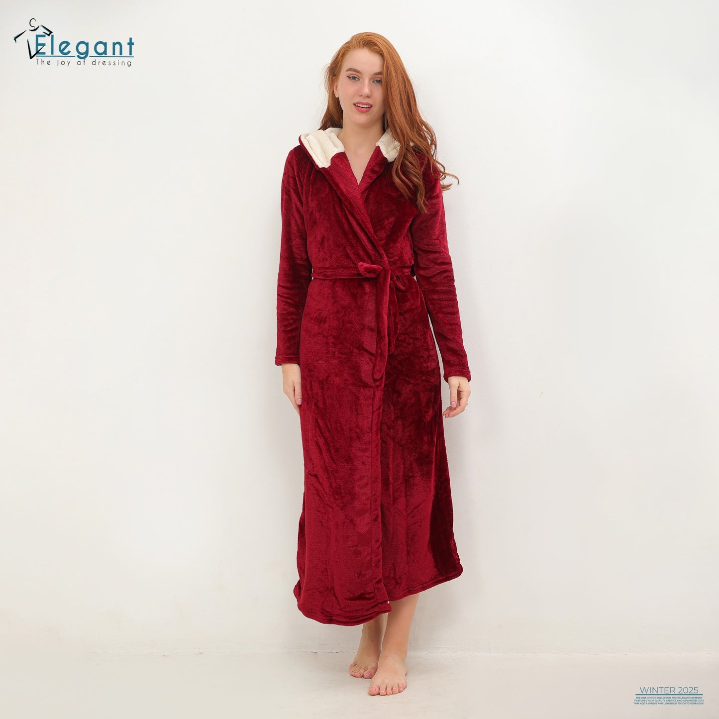 Polar Long Robe Red Wine