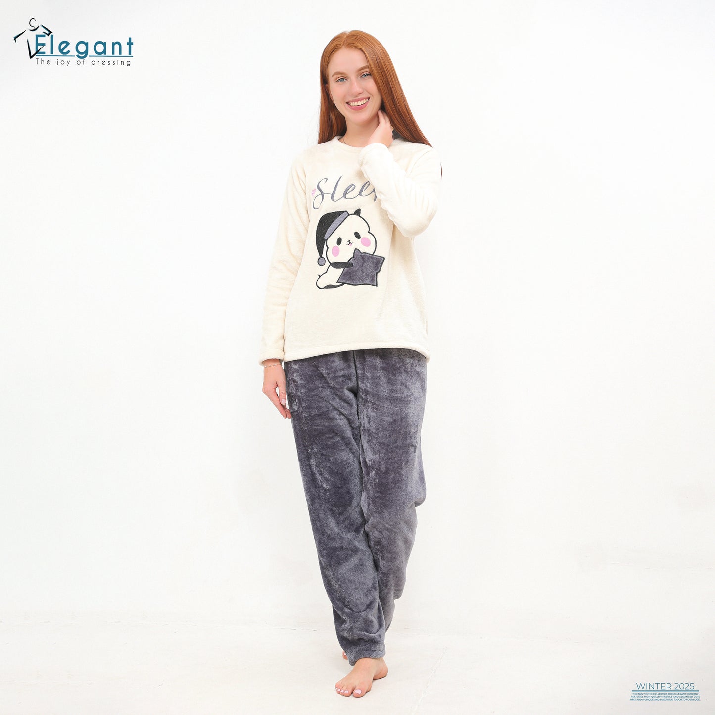 Polar PJ Offwhite Grey - Sleep