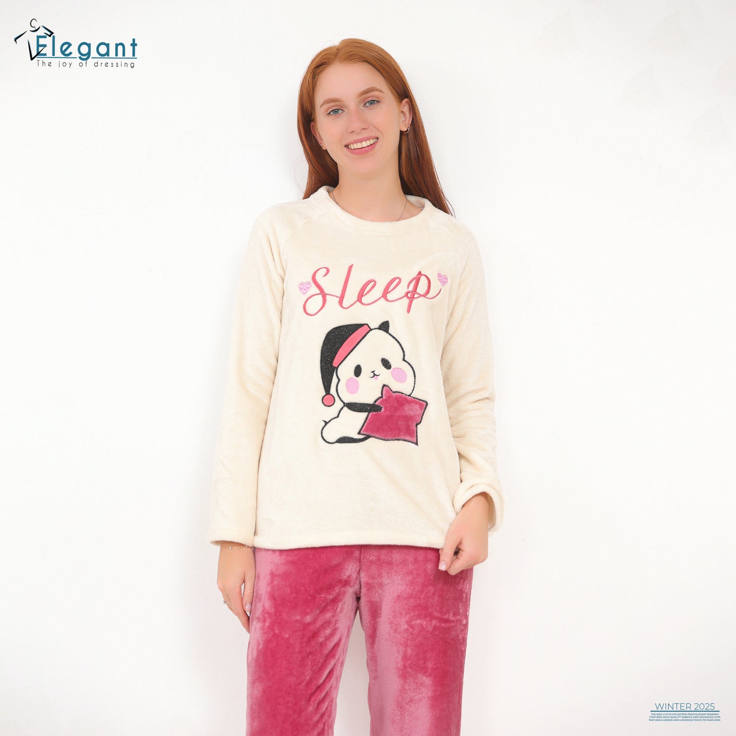 Polar PJ Offwhite blush - Sleep