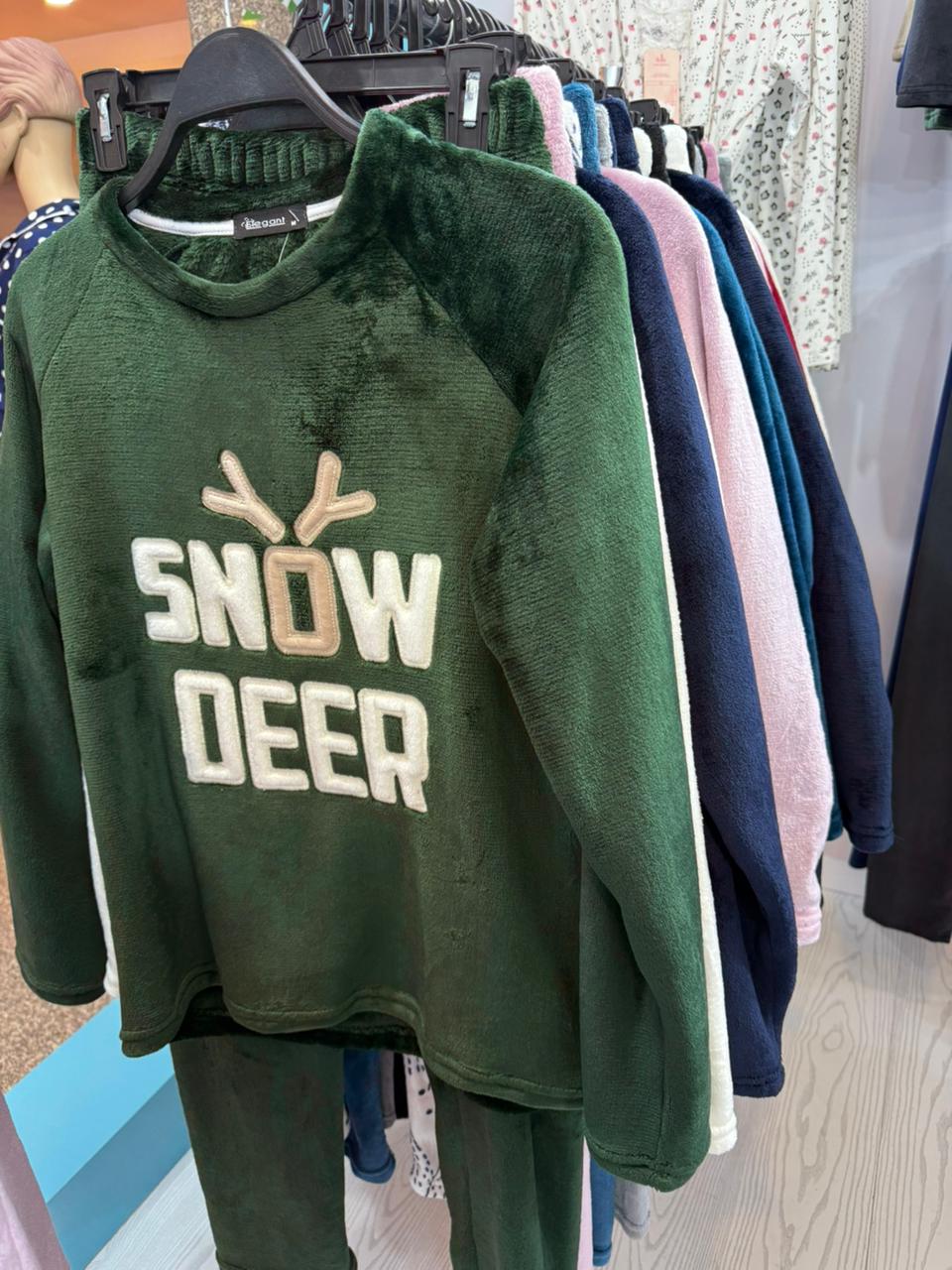 Polar PJ Emerald green - Snow Deer