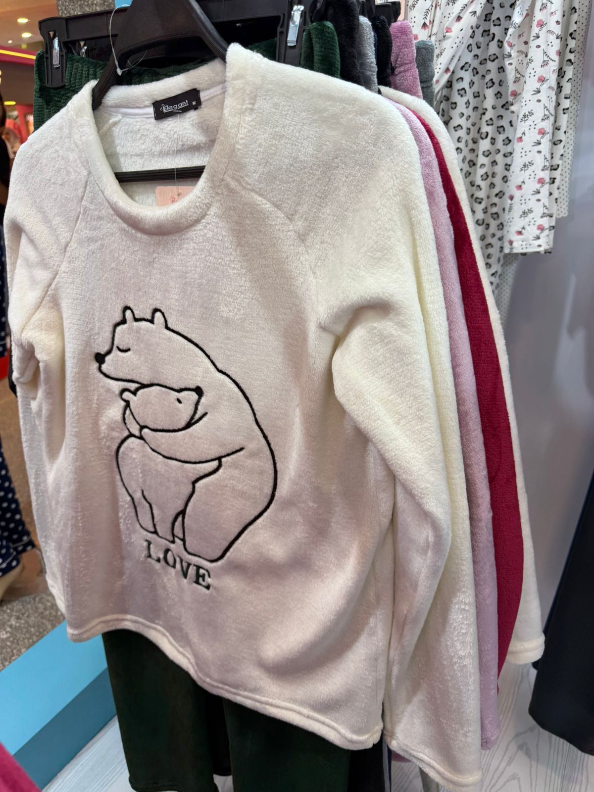 Polar PJ Offwhite - Love Bears