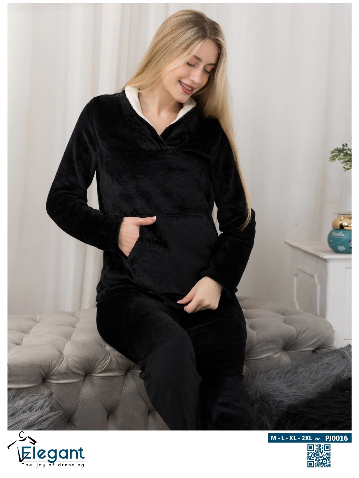 Polar PJ Big Collar - Black