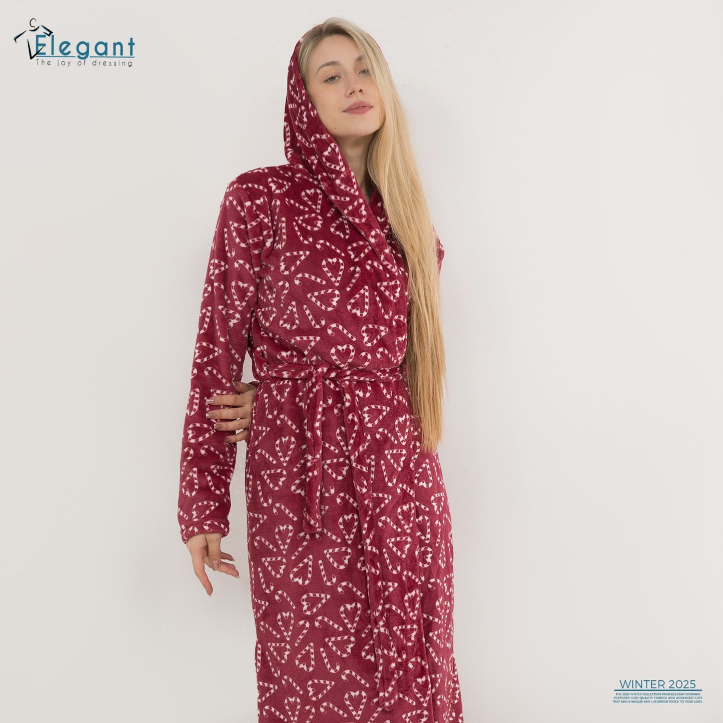 Polar Long Robe - Berry Candy