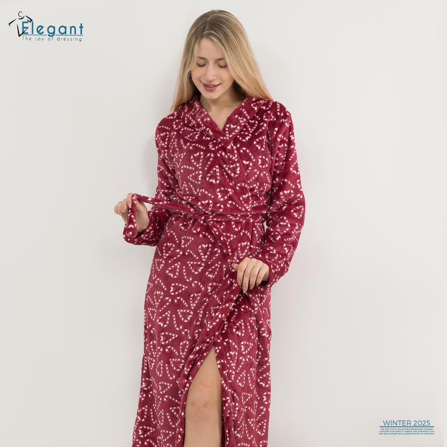 Polar Long Robe - Berry Candy