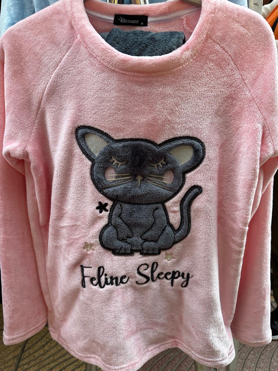 Polar PJ Rose Grey - Feline Sleepy