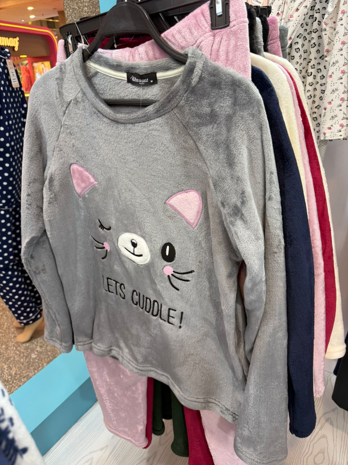 Polar PJ Grey/Rose - Lets Cuddle