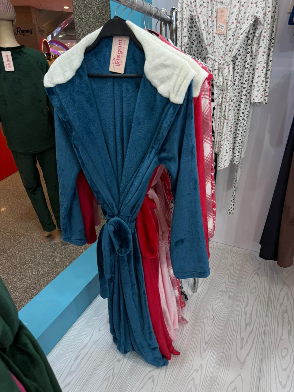 Polar Long Robe - indigo