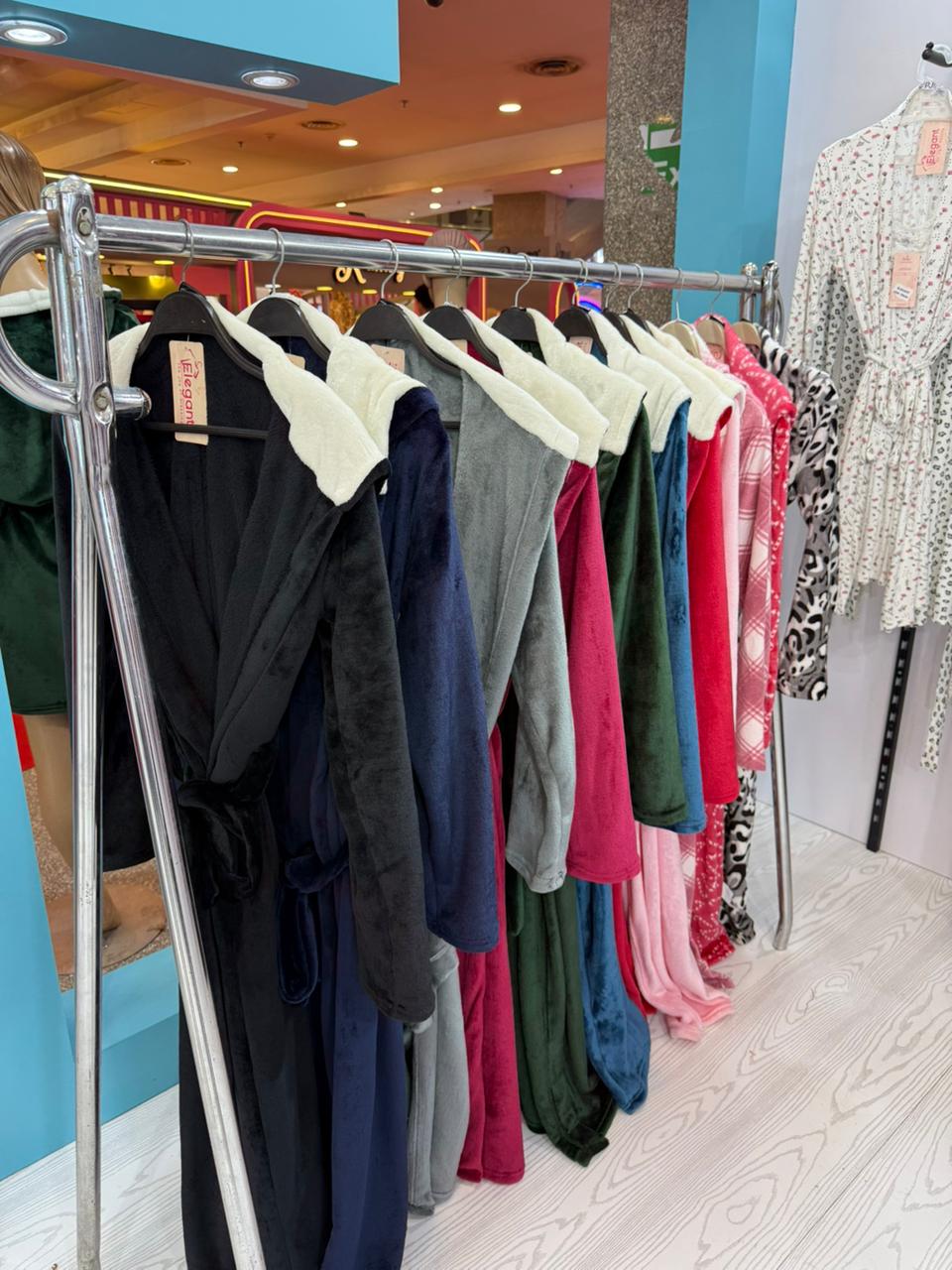 Polar Long Robe - Maroon