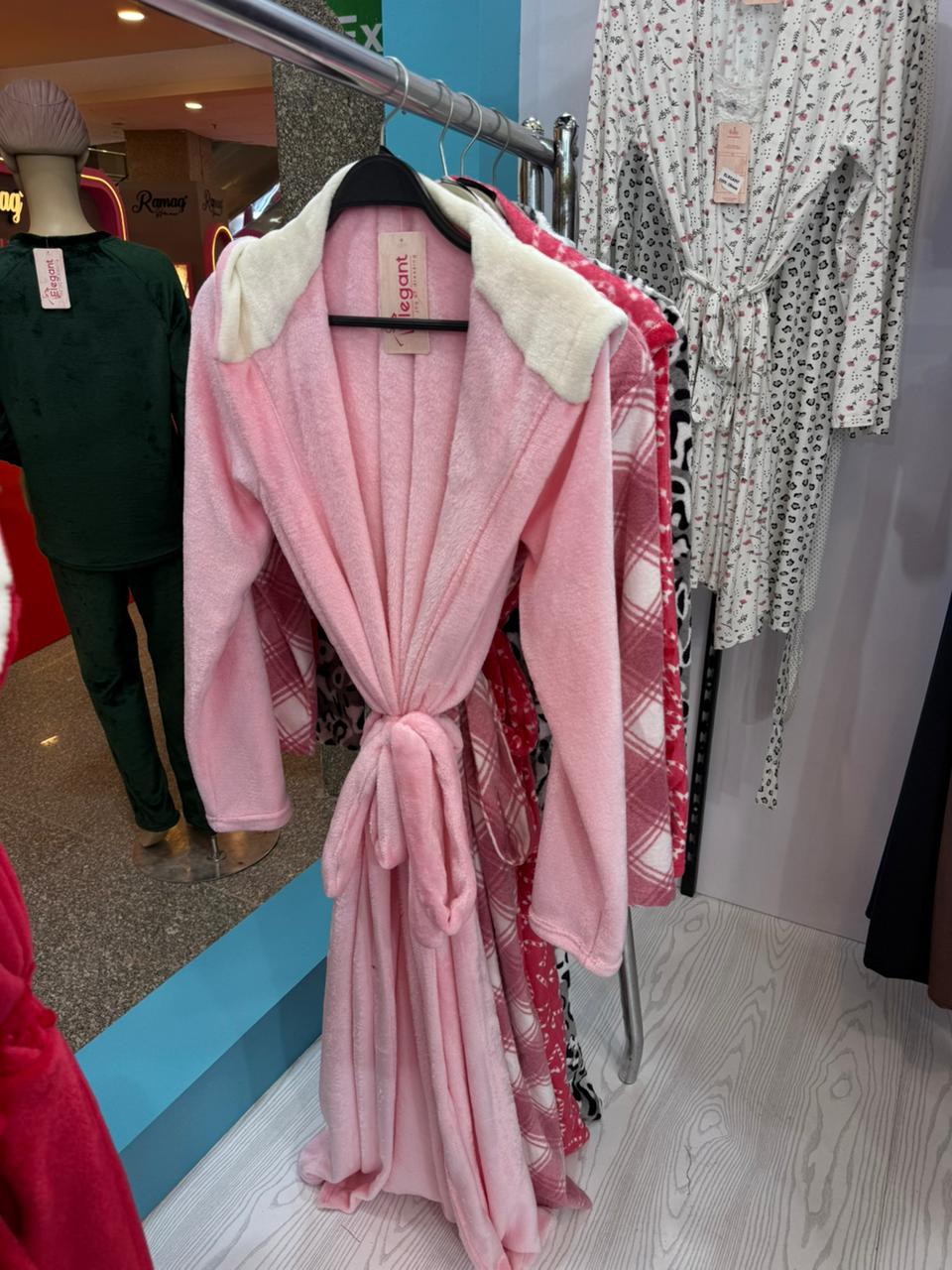 Polar Long Robe - Rose