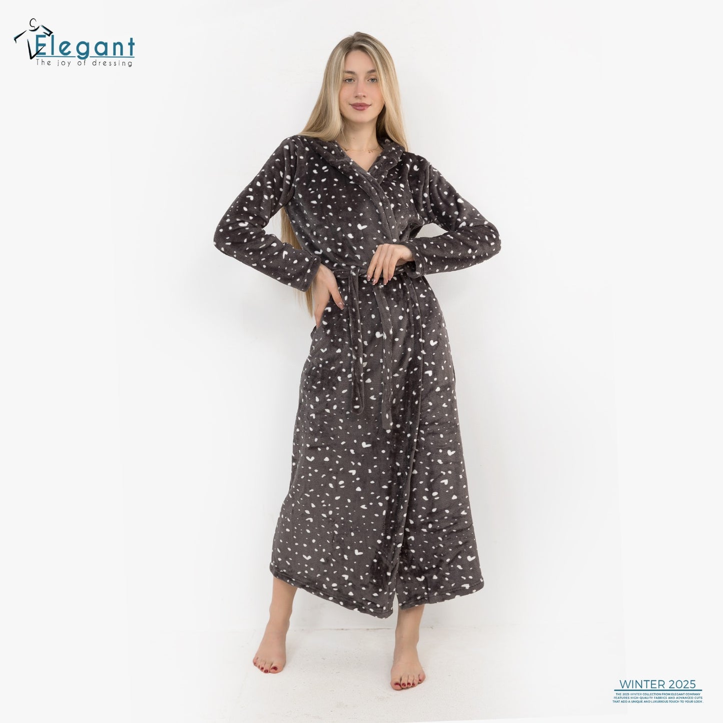 Polar Long Robe - Lovely Dark Grey