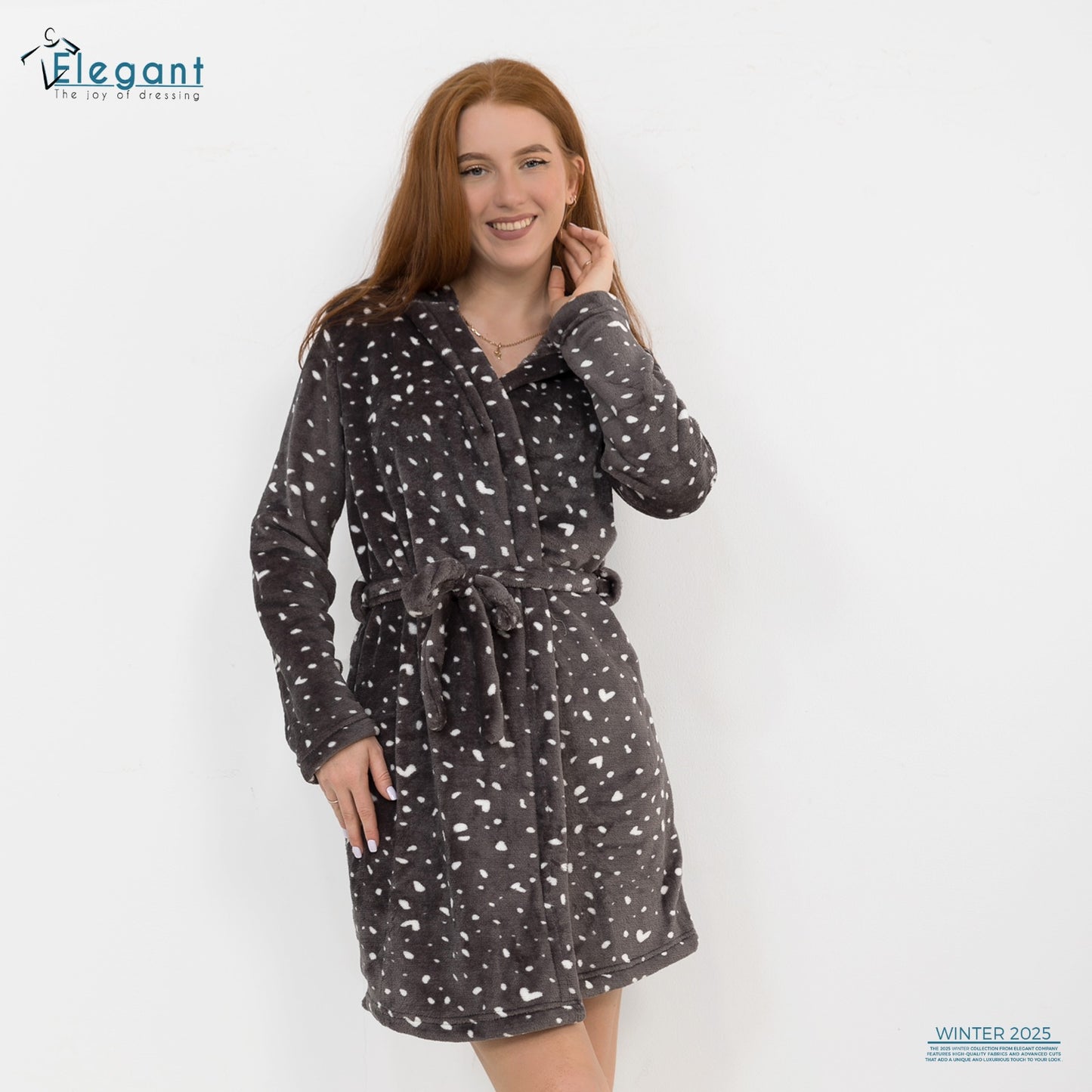 Polar Mini Robe - Lovely Dark Grey