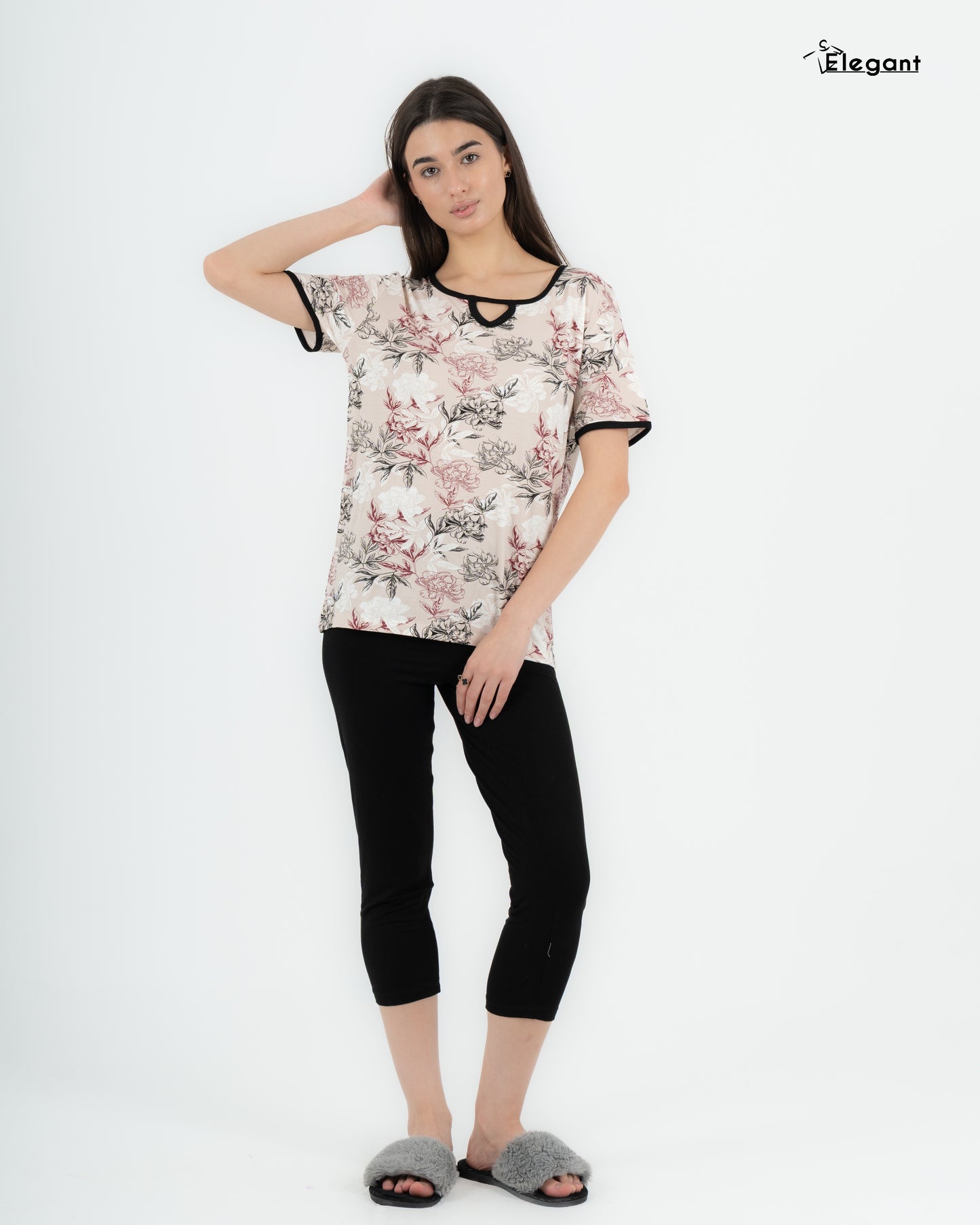 Viscose PJ Pantcourt - Floral