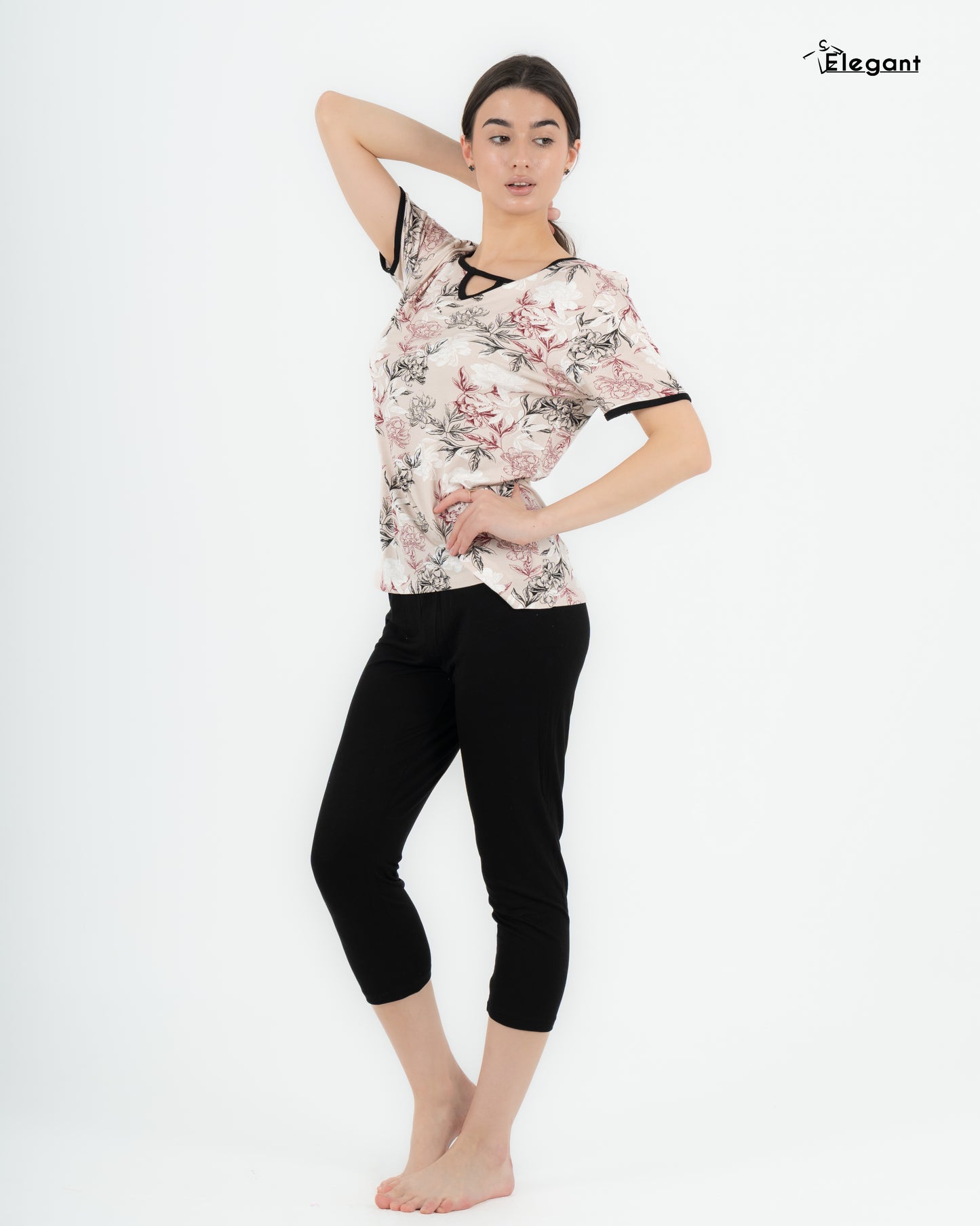 Viscose PJ Pantcourt - Floral