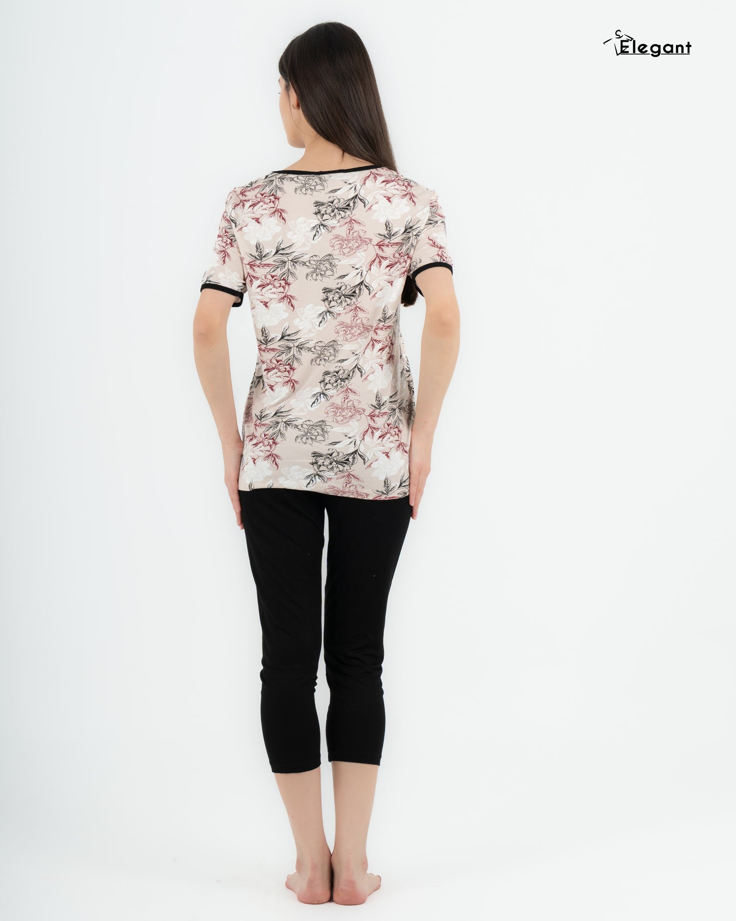 Viscose PJ Pantcourt - Floral