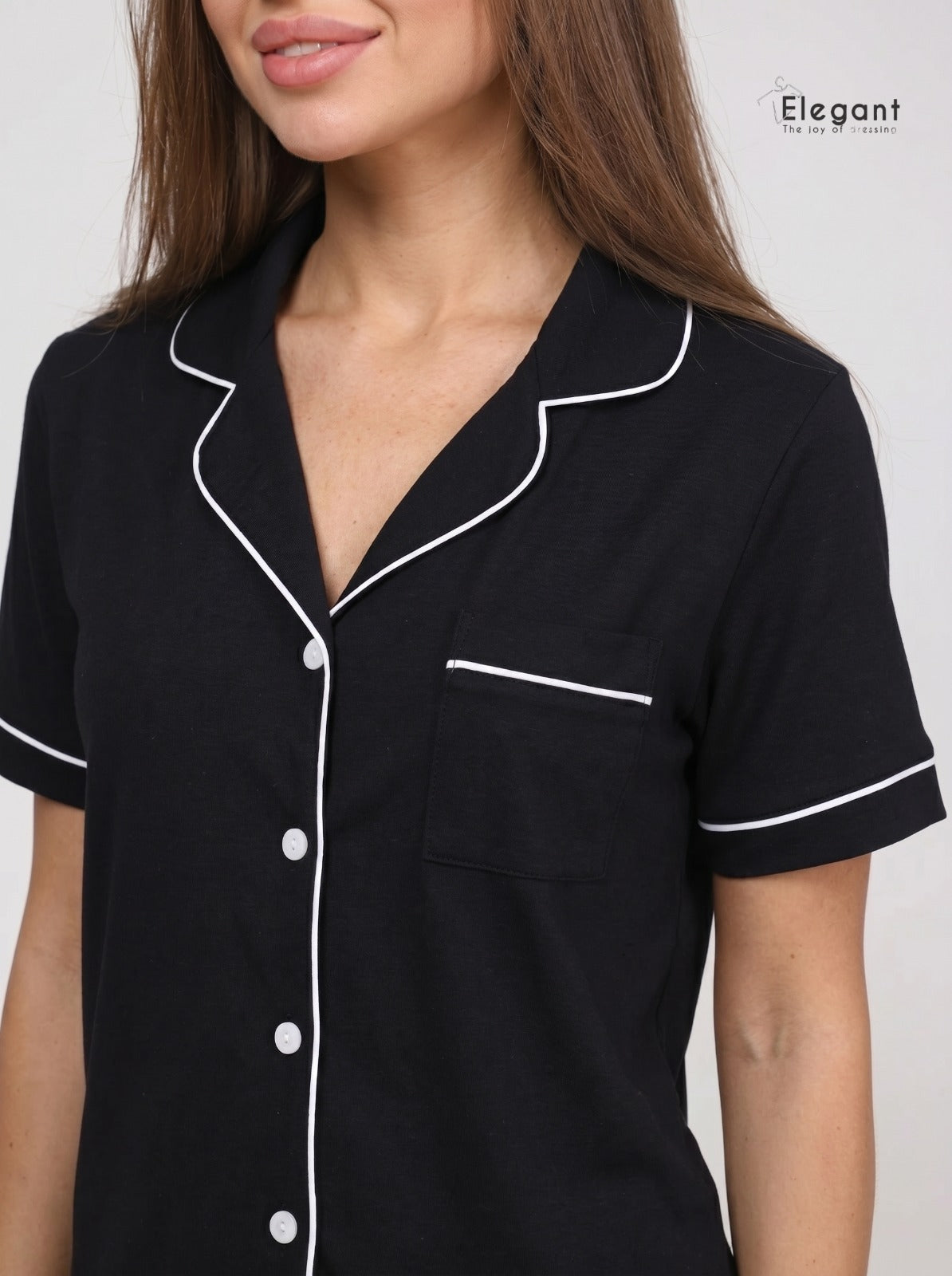 Classic PJ Shorts Cotton - Black