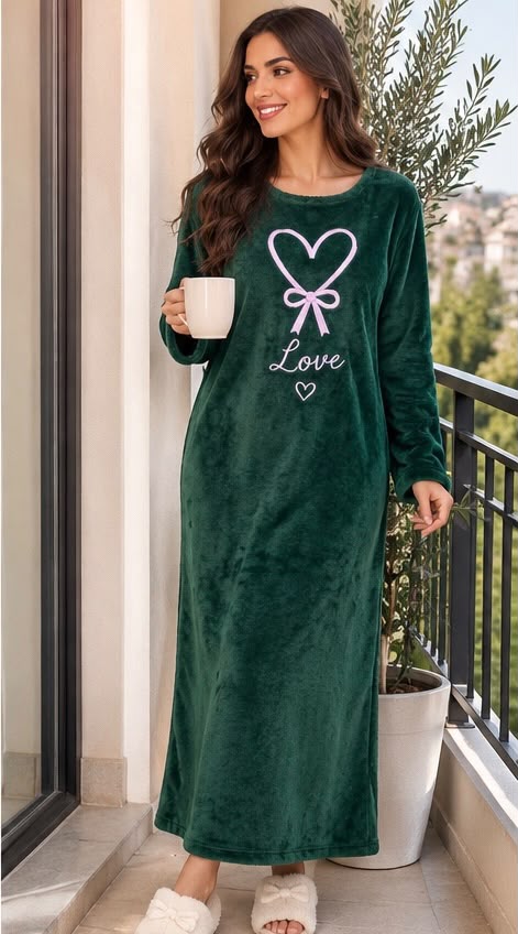 Polar Maxi Galabeya - Emerald Green - Wrapped in Love