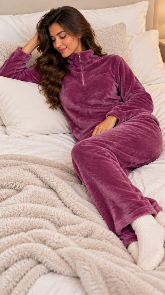Polar PJ Collar Zipper - Cashmere
