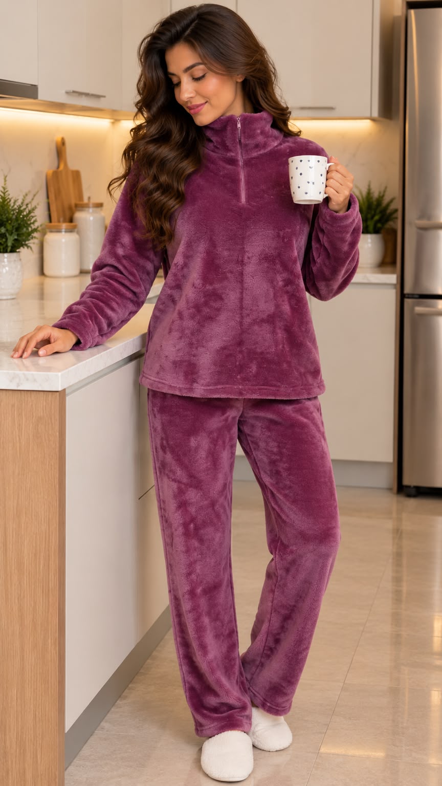 Polar PJ Collar Zipper - Cashmere