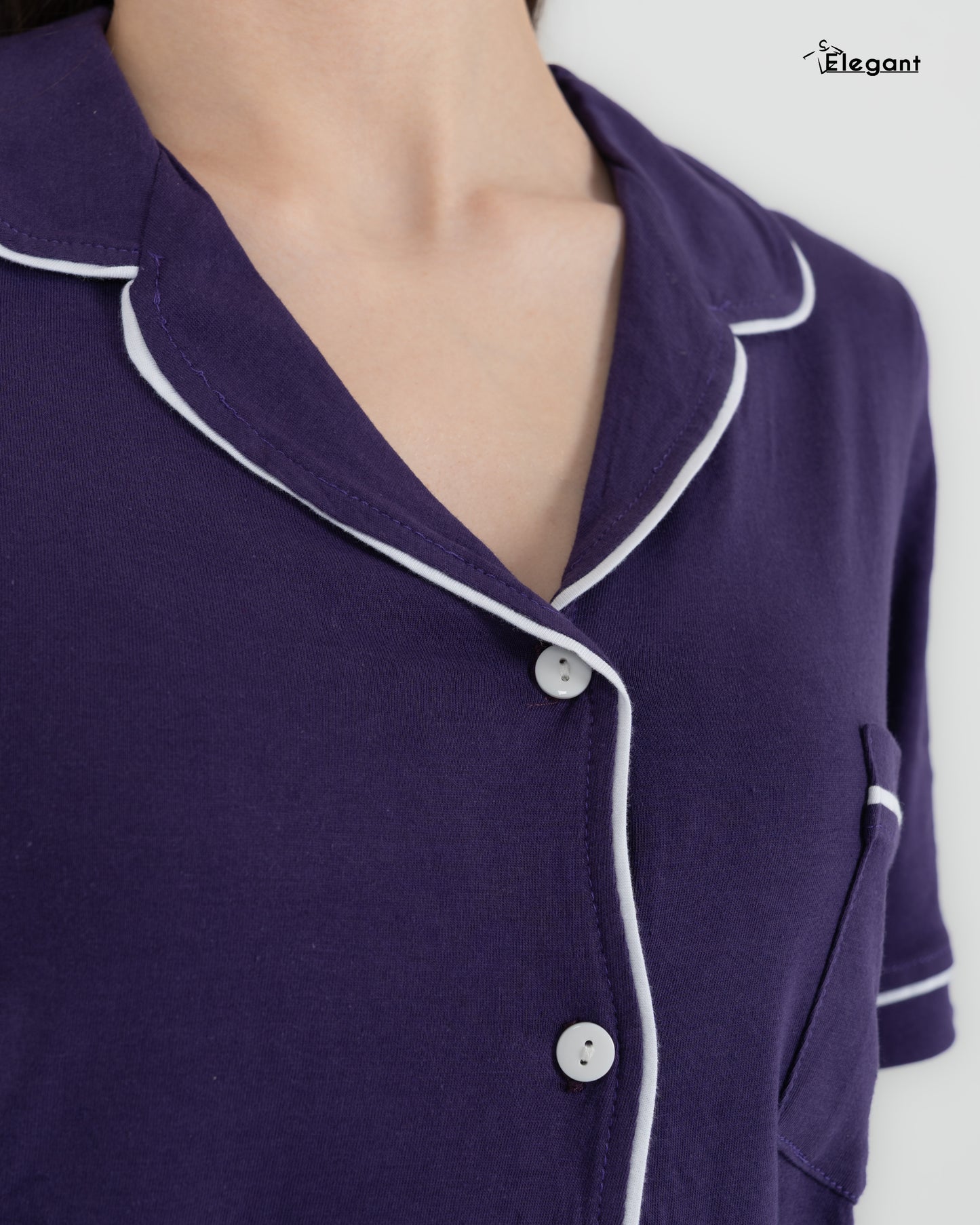 Classic PJ Shorts - Purple