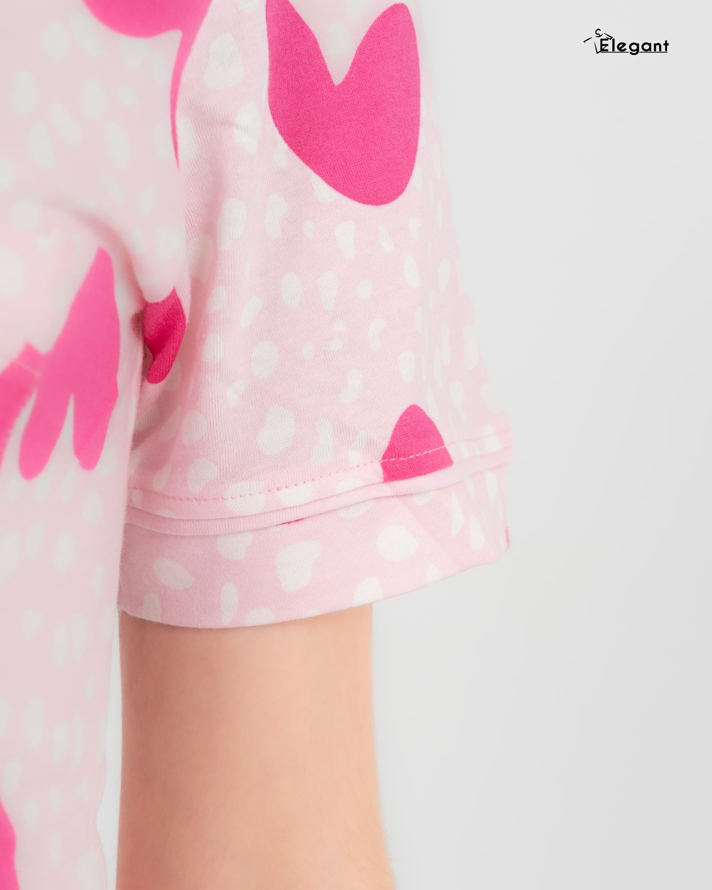 Classic PJ Pants Cotton Wide Leg Printed - Candy Hearts