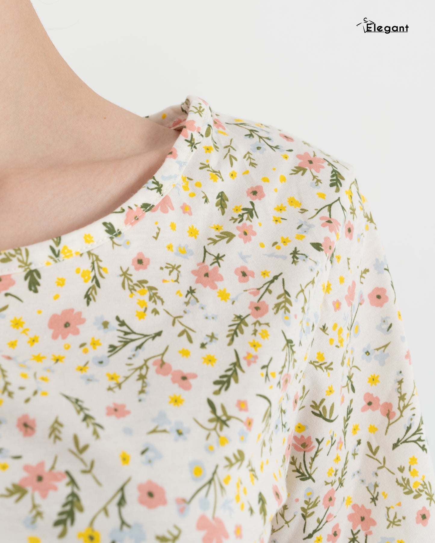 PJ Shorts Cotton - Spring Flori